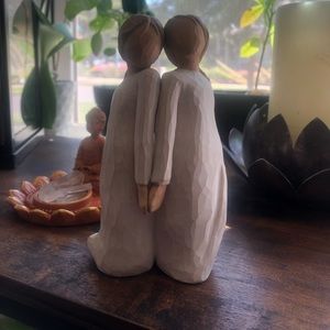 Two alike by willow tree